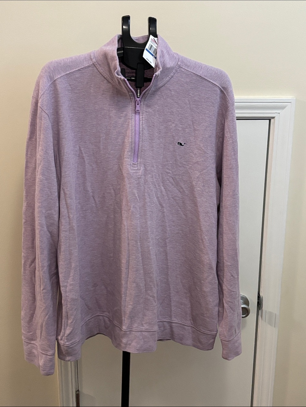 Vineyard Vines Men’s Freesia Heather Half-Zip Sweater size XL